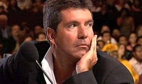 Simon Cowell saat masih di American Idol