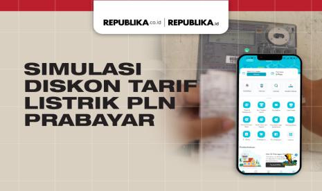 Simulasi diskon listrik pelanggan prabayar.