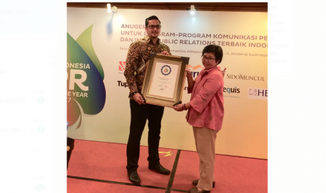 Sinar Mas land meraih penghargaan sebagai Indonesia's Best Corporate Communication Team dalam ajang Indonesia PR of The Year 2017.