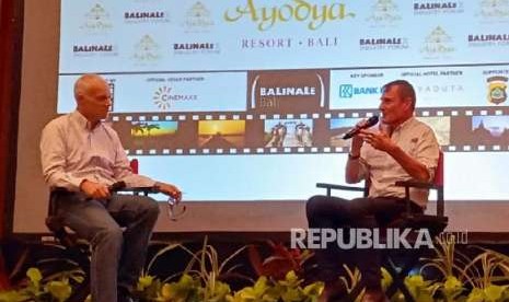 Sineas film dunia, Roland Joffe dan Patrick Frater memeriahkan Balinale Film Festival ke-12 di Bali. 