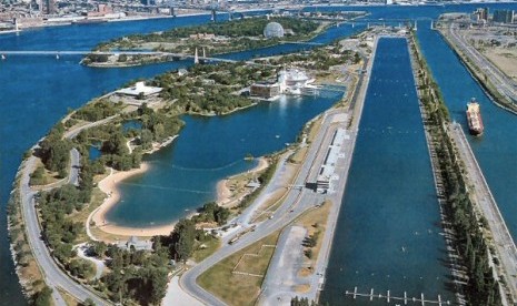 Sirkuit Gilles Villeneuve, tempat berlangsungnya GP F1 Kanada.