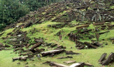 Sirus megalitikum di Gunung Padang, Cianjur