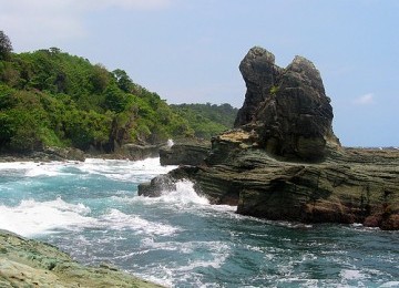 Sisi lain Pulau Nusakambangan yang bisa dijadikan objek wisata.