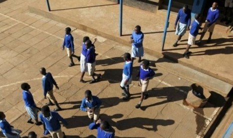 Siswa di Kenya.