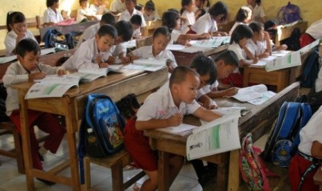 Siswa SD (ilustrasi) Penerimaan Peserta Didik Baru (PPDB) Kota Depok 2022 untuk jenjang Sekolah Dasar (SD) mulai dibuka pada 4 Juli 2022.