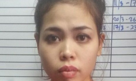 Siti Aisyah, tersangka pembunuhan Kim Jong-nam, yang berkewarganegaraan Indonesia.