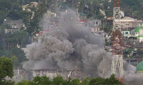 Perang di Kota Marawi, Filipina.