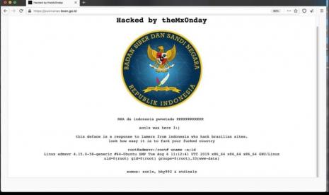 Situs Badan Siber dan Sandi Negara (BSNN) diduga diretas