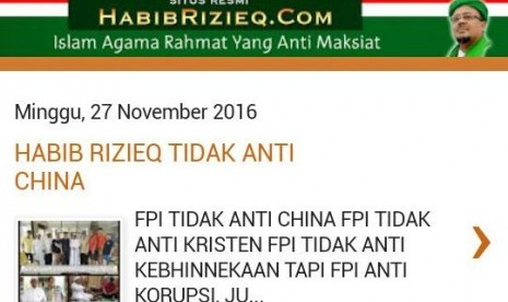 Situs Habibrizieq.com