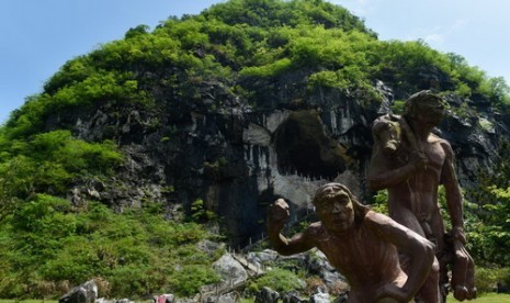 Situs paleolitik Wanshouyan di Provinsi Fujian, China.