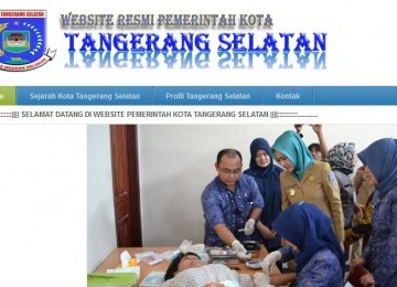 Situs Pemkot Tangsel