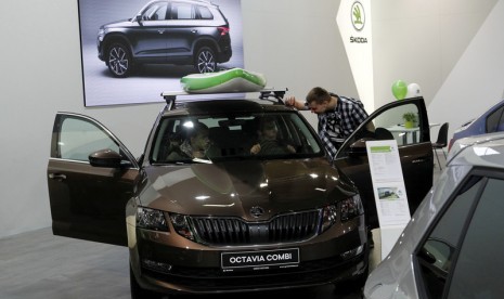 Skoda Octavia keluaran tahun 2018.