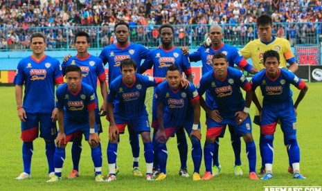 Skuat Arema Indonesia 2013.