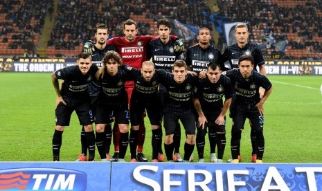 Skuat Inter Milan kontra Hellas Verona.