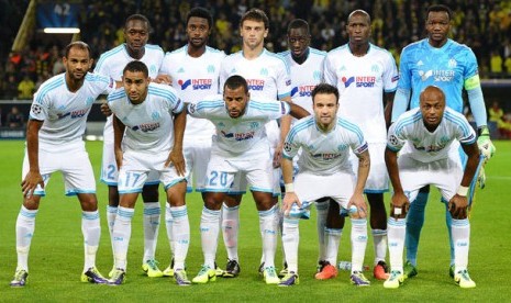 Skuat Olympique Marseille.