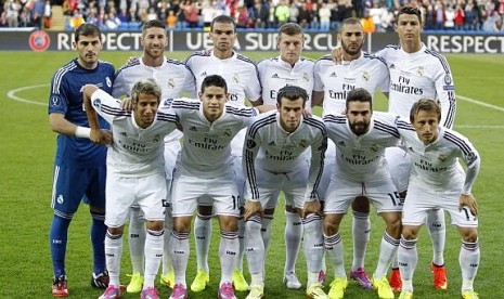 Skuat Real Madrid.