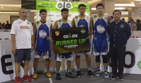 SM Pertamina harus puas menjadi runner-up IBL Gojek 3X3 Seri Jakarta setelah di partai final, Sabtu (28/7) di Kota Kasablanka Jakarta kalah 19-18 (17-17) dari Garuda Bandung 1.