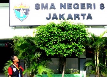 SMAN 8 Jakarta, salah satu SMA yang mengikuti \'Debat Ekologi\' diantara sekolah unggulan di jabodetabek