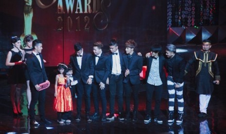 SMASH dalam ajang SCTV Awards 2012