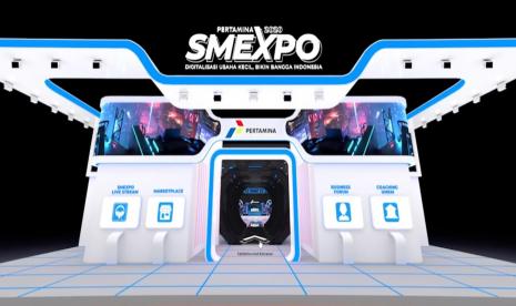 SMEXPO sebagai inovasi Pertamina untuk memperluas pasar UMKM lewat virtual.