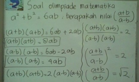 Ratusan Siswa Ikuti Final Olimpiade Matematika Dan Sains Kpm