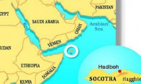 Socotra, pulau di Yaman yang dijadikan pangkalan militer AS