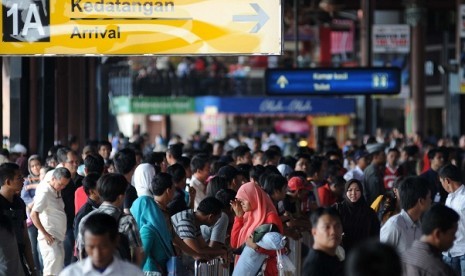 Soekarno-Hatta Airport in Cengkareng, Banten.