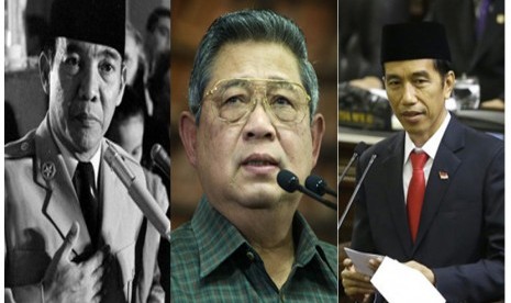 Soekarno, SBY, Jokowi