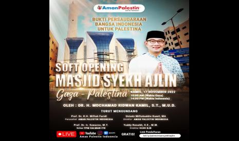 Soft Opening Masjid Syekh Ajlin 