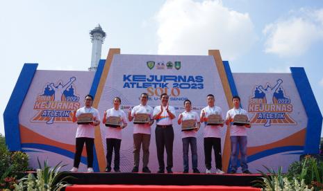 Solo menjadi tuan rumah Kejuaraan Nasional Atletik 2023.