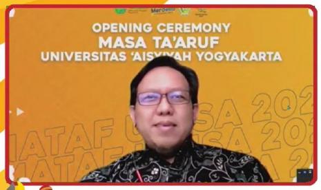 Sonny Zulhuda Associate Professor of International Islamic University Malaysia yang di­sam­­paikan dalam Mataf 2021 di Unisa Yogyakarta, Rabu (22/9). Sonny Zulhuda ungkap humanisasi tek­nologi perlu agar manusia tidak kehilangan arah