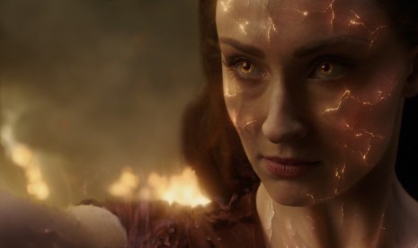 Sophie Turner memerankan sosok Jean Grey di X-Men: Dark Phoenix