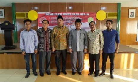 Sosialisasi empat pilar di UMJ, Jumat (26/6).