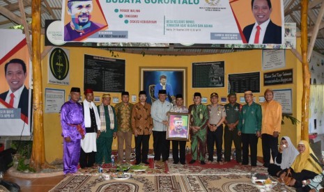 Sosialisasi Empat Pilar MPR di Festival Budaya Gorontalo.