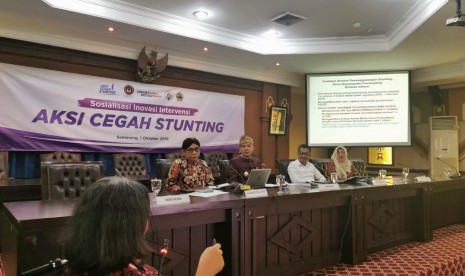 Sosialisasi Inovasi Intervensi ‘Aksi Cegah Stunting’ oleh Kementerian Desa, Pembangunan Daerah Tertinggal dan Transmigrasi (PDTT) di bawah Koordinasi Kementerian Koordinator Pembangunan Manusia dan Kebudayaan (Kemenko PMK).