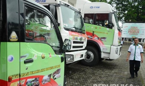  Sosialisasi pemamfaatan Biodiesel (B20) di Kantor Pertamina Unit Pemasaran, Kota Bandung, Kamis (4/2). 