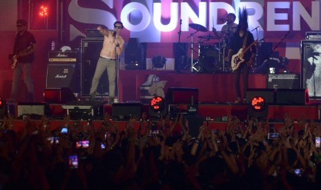 73 musisi band nasional dan internasional mengisi panggung Soundrenaline 2016 di Garuda Wisnu Kencana, Denpasar, Bali