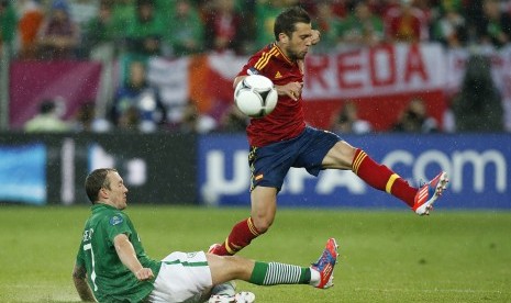 Spanyol berhasil menekuk Irlandia 4-0