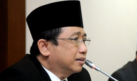 Speaker of Indonesian House of Representatives, Marzuki Alie (file photo)  