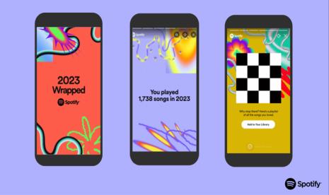 Spotify Wrapped. Fitur Spotify Wrapped dirilis pada hari ini. Spotify membagikan cara untuk mengaksesnya.