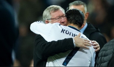 Sri Alex Ferguson dan Cristiano Ronaldo