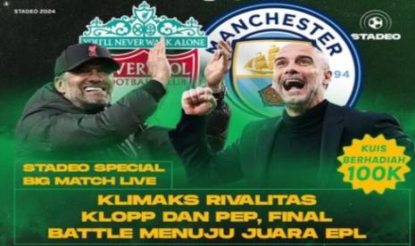 Stadeo menggelar live prematch bertajuk 