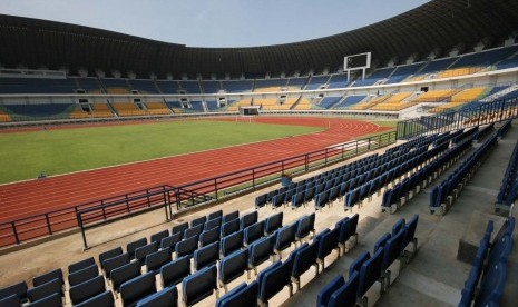 Stadion Gelora Bandung Lautan Api (GBLA) Bandung. (Republika/Edi Yusuf)