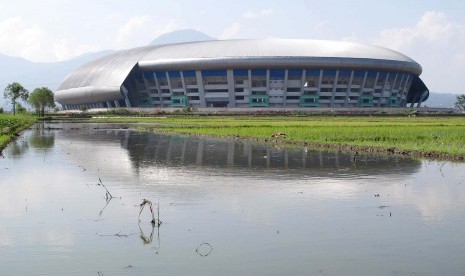 Stadion Gelora Bandung Lautan Api (GBLA) Bandung. (Republika/Edi Yusuf)