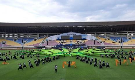 Stadion Manahan, Solo. Lokasi Pembukaan Muktamar Muhammadiyah (19/11/2022). Kawasan Stadion Manahan akan disterilkan selama pembukaan Muktamar Muhammadiyah.