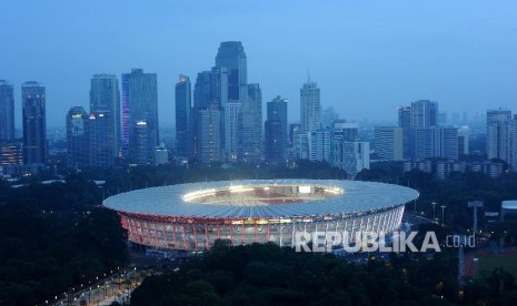 Bung Karno Main Stadium, Senayan, Jakarta.