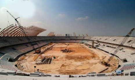 Stadion Utama PON Riau masuk tahap konstruksi