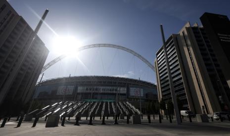 Stadion Wembley, tempat laga Inggris vs Australia,