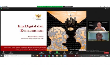 Staf Khusus Ketua Dewan Pengarah Badan Pembinaan Ideologi Pancasila (BPIP) Romo Antonius Benny Susetyo