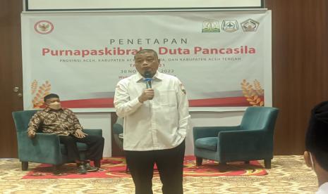 Staff Khusus Ketua Dewan Pengarah Badan Pembinaan Ideologi Pancasila Dr. Antonius Benny Susetyo menyatakan Para Purnapaskibrama Dipanggil dan dipilih menjadi duta pancasila untuk menjadi pelayan bagi bangsa dan negara tercinta ini.